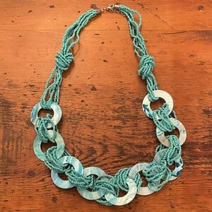 Turquoise Beaded Necklace
